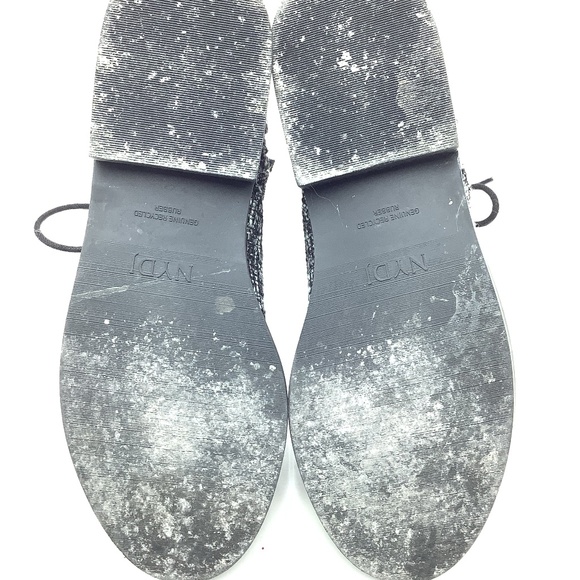 NYDJ Black Ankle Boots Size: 6.5 - Picture 6 of 6